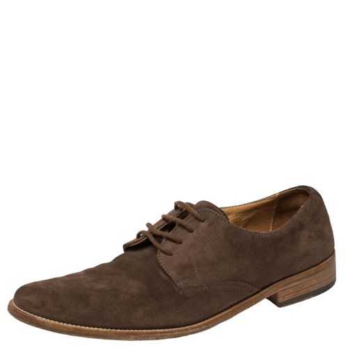 D&G Brown Suede Lace Up Oxfords Size 41 - D&G - Modalova