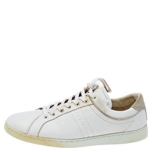 Size 43 Leather and Suede Low Top Sneakers - Dolce & Gabbana - Modalova