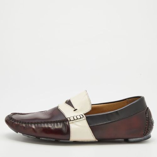 D&G Multicolor Leather Penny Slip On Loafers Size 42 - D&G - Modalova