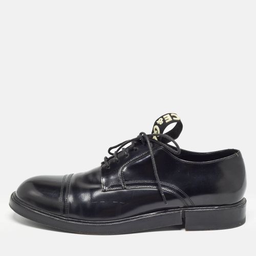 Dolce & Gabbana Black Leather Derby Size 42 - Dolce & Gabbana - Modalova