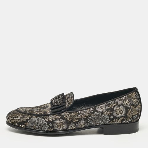 Metallic Brocade Fabric Loafers 39.5 - Dolce & Gabbana - Modalova