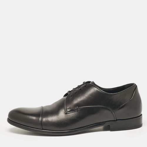 Dolce and Gabbana Black Leather Lace Up Derby Size 41 - Dolce & Gabbana - Modalova