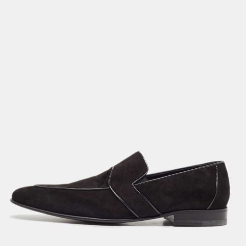 Dolce & Gabbana Black Suede Slip On Loafers Size 43 - Dolce & Gabbana - Modalova