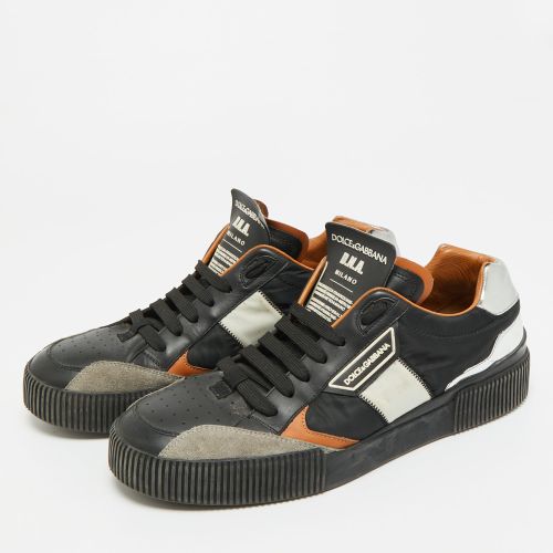 Miami Size 43 Leather and Nylon Low Top Sneakers - Dolce & Gabbana - Modalova