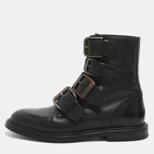 Michelangelo Size 39 Leather Ankle Length Boots - Dolce & Gabbana - Modalova