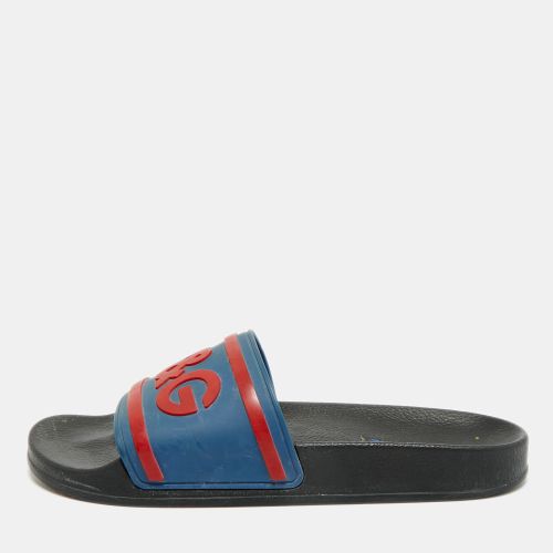 Size 42 /Red Rubber Pool Slides - Dolce & Gabbana - Modalova