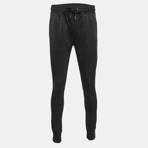 Dolce & Gabbana Black Jersey Jogger Pants M - Dolce & Gabbana - Modalova