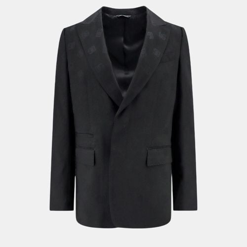 Dolce & Gabbana Black Wool Blazer IT 52 - Dolce & Gabbana - Modalova