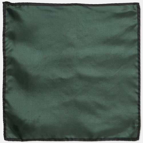 Dolce & Gabbana Green Silk Pocket Square - Dolce & Gabbana - Modalova