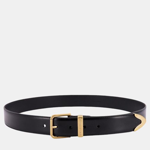 Dolce & Gabbana Black Leather Buckle Belt - Dolce & Gabbana - Modalova