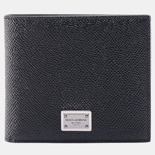 Dolce & Gabbana Black Leather Wallet - Dolce & Gabbana - Modalova