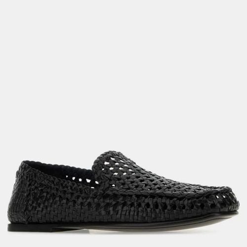 Dolce & Gabbana Black Leather Loafers IT 41 - Dolce & Gabbana - Modalova