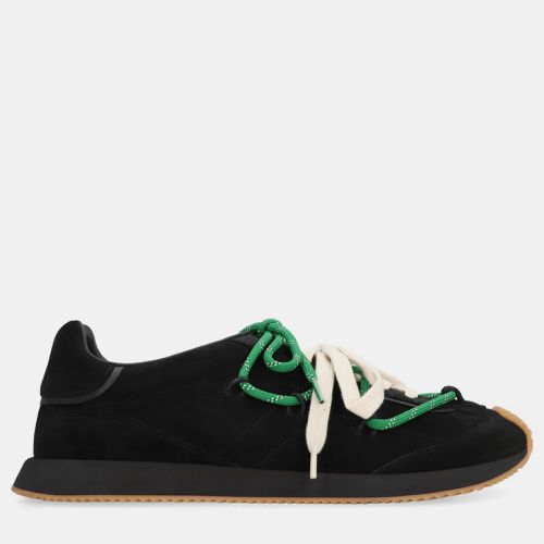 Dolce & Gabbana Black Suede Dg Runner Sneakers IT 41 - Dolce & Gabbana - Modalova