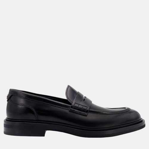 Dolce & Gabbana Black Leather Loafer EU 40 - Dolce & Gabbana - Modalova