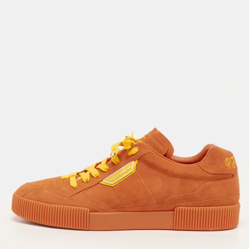 Miami Size 50 Suede Lace Up Sneakers - Dolce & Gabbana - Modalova