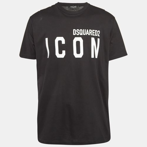 Logo Icon Cotton T-Shirt XL - Dsquared2 - Modalova