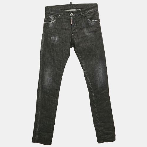 Dsquared2 Black Faded Denim Cool Guy Jeans S Waist 31" - Dsquared2 - Modalova