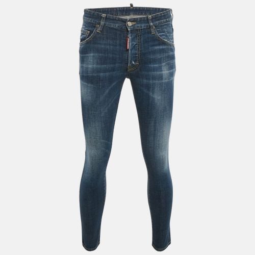 Dsquared2 Blue Faded Denim Skater Jeans S Waist 31" - Dsquared2 - Modalova