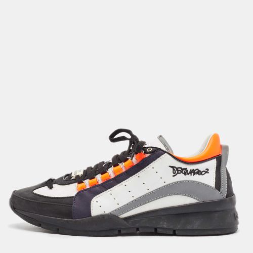 Dsquared2 Multicolor Leather and Mesh Lace Up Sneakers 43 - Dsquared2 - Modalova