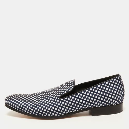 Dsquared2 Black Fabric Polka Dot Loafers Size 42 - Dsquared2 - Modalova