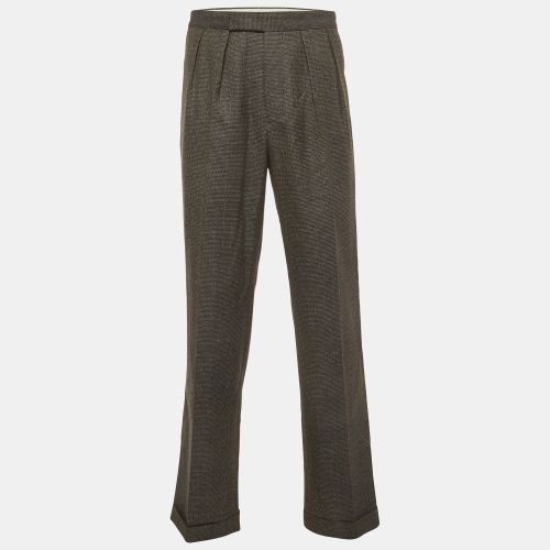 Wool Pleated Regular Fit Trouser XS - Etro - Modalova