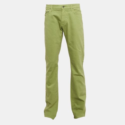 Etro Green Denim Badge Detail Jeans XXL Waist 38" - Etro - Modalova