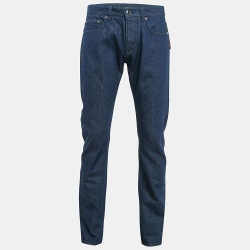 Etro Blue Denim Badge Detail Jeans M Waist 38" - Etro - Modalova