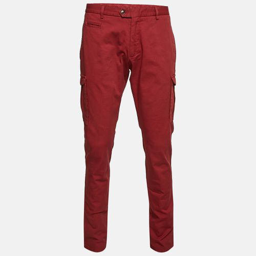 Etro Red Cotton Cargo Pants XL/Waist 36" - Etro - Modalova