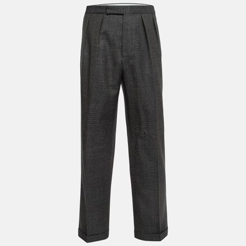 Etro Multicolor Patterned Wool Trousers XXL - Etro - Modalova