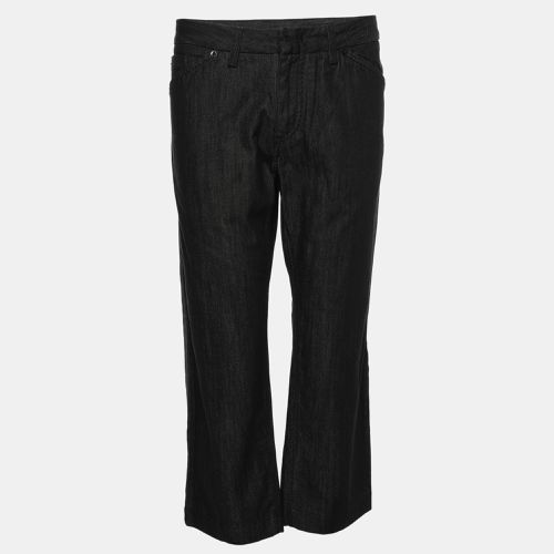 Emporio Armani Black Denim Capri Jeans M - Emporio Armani - Modalova