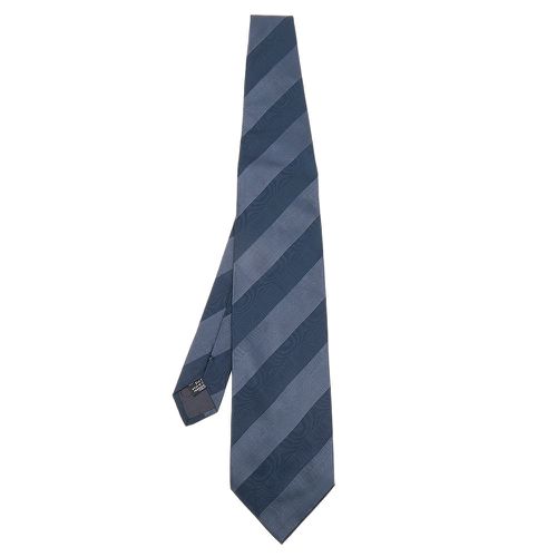 Striped Silk Tie - Emporio Armani - Modalova