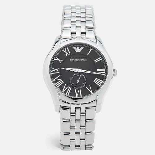 Emporio Armani Black Stainless Steel Classic AR1706 Men's Wristwatch 43 mm - Emporio Armani - Modalova