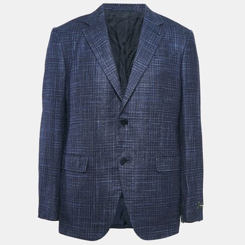 Ermenegildo Zegna Navy Blue Wool Winter Crossover Blazer XL - Ermenegildo Zegna - Modalova