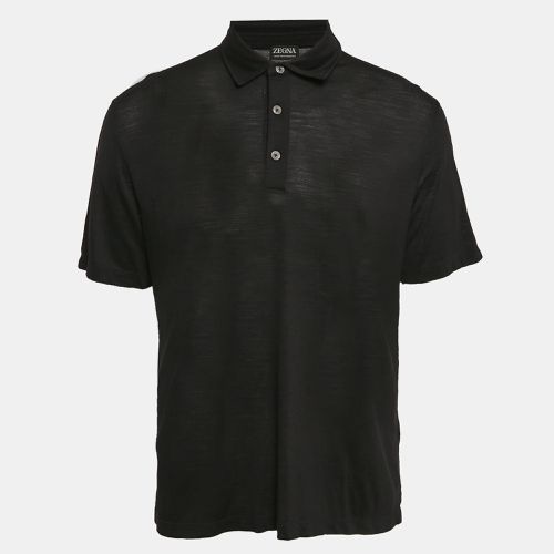 Wool Pique Polo T-Shirt XL - Ermenegildo Zegna - Modalova