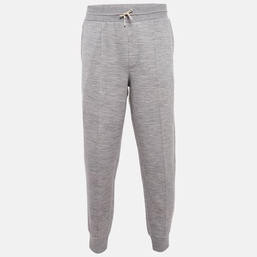 Ermenegildo Zegna Grey Wool Blend Knit Joggers L - Ermenegildo Zegna - Modalova