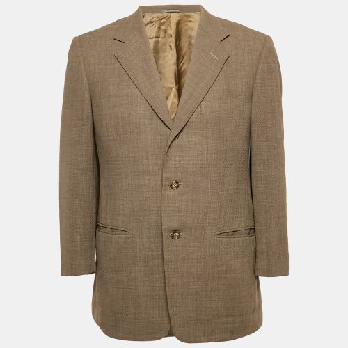 Ermenegildo Zegna Traveller Brown Regular Fit Blazer L - Ermenegildo Zegna - Modalova