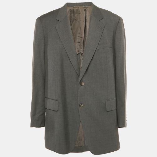 Ermenegildo Zegna Grey Wool Single Breasted Blazer XL - Ermenegildo Zegna - Modalova