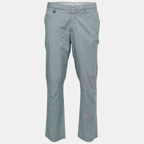 Ermenegildo Zegna Grey Cotton Trousers 2XL - Ermenegildo Zegna - Modalova