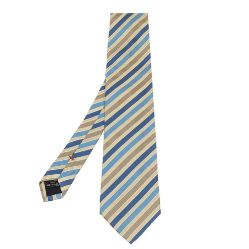 Ermenegildo Zegna Multicolor Striped Silk Tie - Ermenegildo Zegna - Modalova