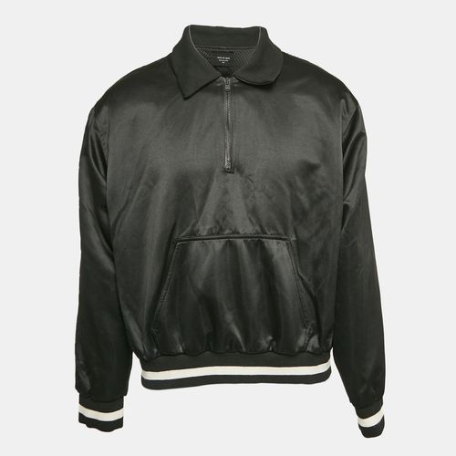 Fear of God Black Nylon Logo Patchwork Jacket M - Fear of God - Modalova