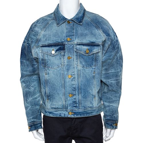 Fear Of God Fifth Collection Indigo Acid Wash Denim Trucker Jacket M - Fear of God - Modalova