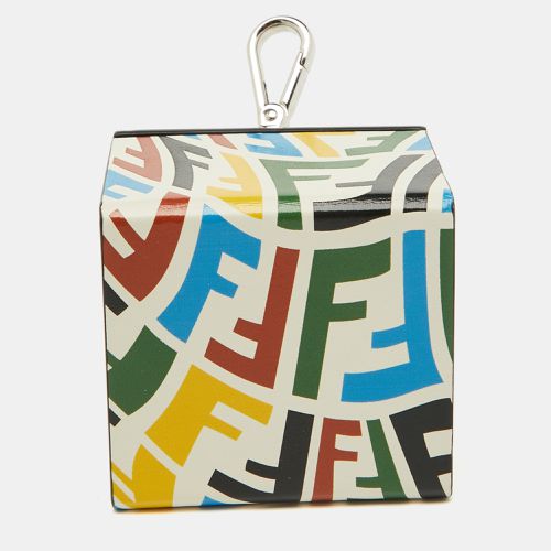 Fendi x Sarah Coleman Multicolor Leather Logo Key Chain - Fendi - Modalova