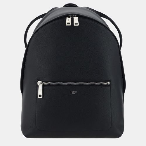 Fendi Black Leather backpack Bag - Fendi - Modalova