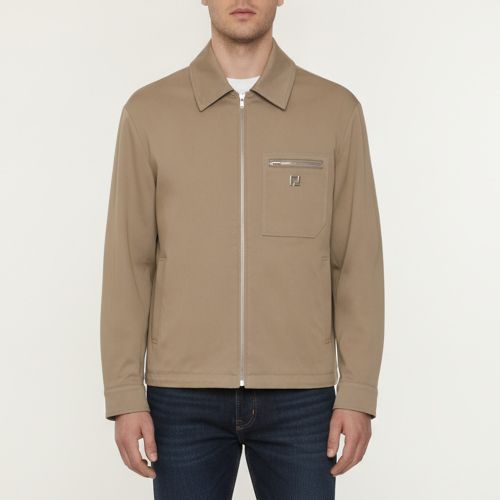 Cotton FF Front Zip Jacket S - Fendi - Modalova