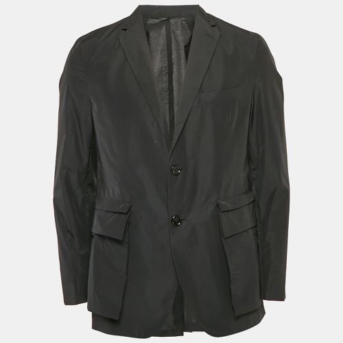 Cotton Detachable Pocket Single Breasted Blazer L - Fendi - Modalova