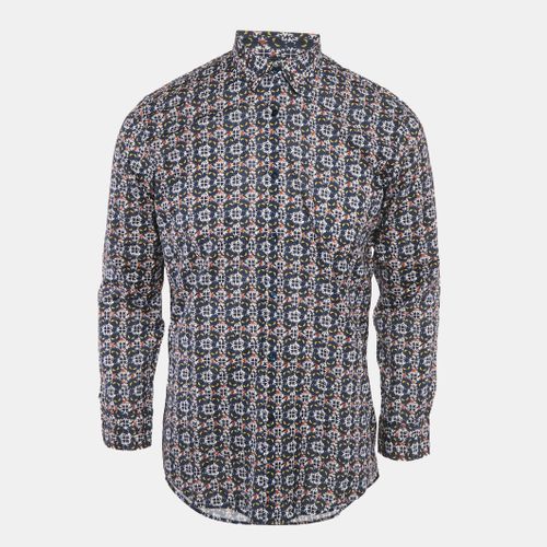 Fendi Blue Monster Print Cotton Long Sleeve Shirt L - Fendi - Modalova