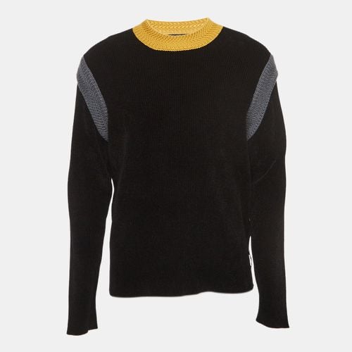 Fendi Black/Multicolor Knit Sweater L - Fendi - Modalova