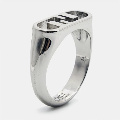 FF Logo Tone Ring Size 63 - Fendi - Modalova