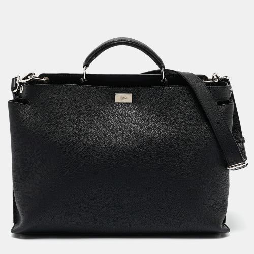 Leather Peekaboo Iconic Essential Bag - Fendi - Modalova