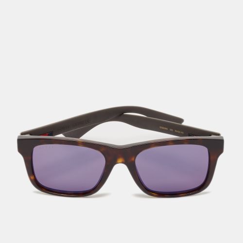 Gucci Black GG0008S Web Square Sunglasses - Gucci - Modalova